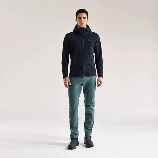 F032306春秋新款防风防雨耐磨耐刮情侣同款连帽软壳冲锋衣 商品图10