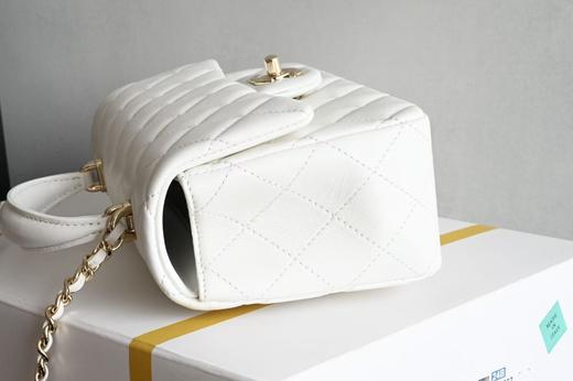 香奈儿 手柄 cf 羊皮 大mini 白色（LZ ） 商品图3