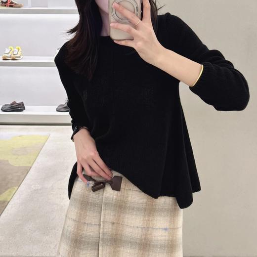 重磅渠道    LEW薄款羊绒娃娃衫   立体版型！羊绒廓形罩衫  后背排扣  可两穿针织开衫 商品图2