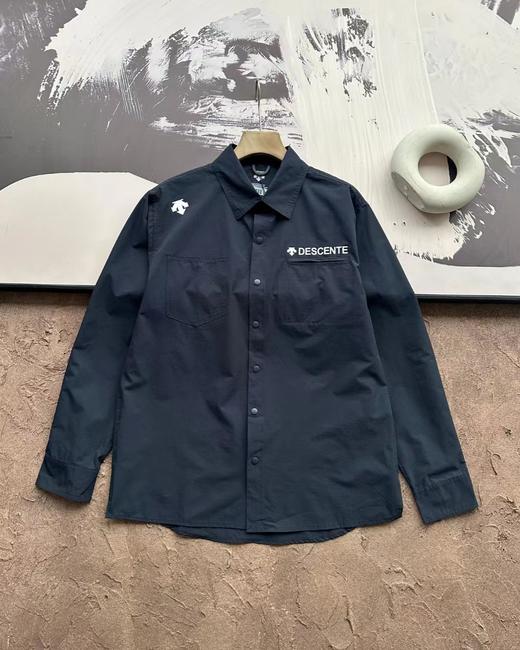 F032318春季新款抗皱免烫男女同款户外运动长袖衬衫外套 商品图7