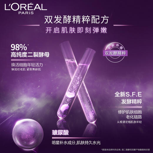 【礼盒10片】欧莱雅青春密码酵素精华鲜注面膜33g 商品图3