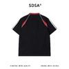 SDSA男装2026新款高贵轻奢复古宽松拼接条纹印花圆领短袖T恤百搭 商品缩略图4