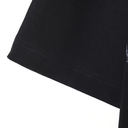 68520SDSA男装2026新款高贵轻奢潮牌抽象涂鸦设计圆领短袖T恤百搭时尚 商品图4