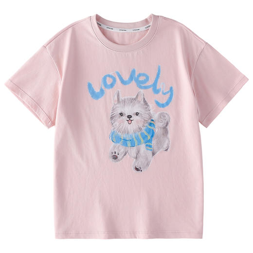 【10A抗菌纯棉】棉花堂夏款小狗印花绵绵童装短袖T恤--- FA61155 商品图11