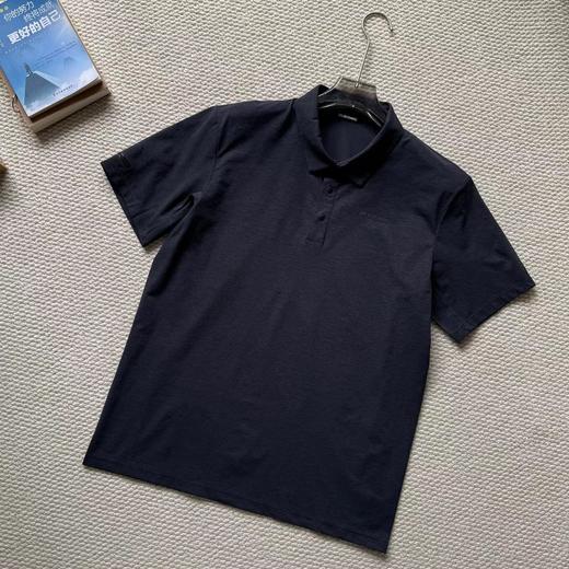 F032377一片式剪裁棉感小珠地速干POLO衫短袖T恤 商品图13