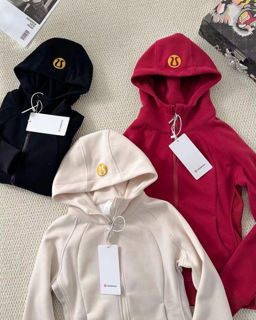 F032354修身版型休闲舒适春季新款拉链连帽女士卫衣外套 商品图5