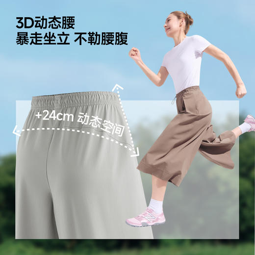 【店庆提前购】【满400减40】6楼蕉下女士防泼水宽松阔腿长裤WR881吊牌价299 商品图1