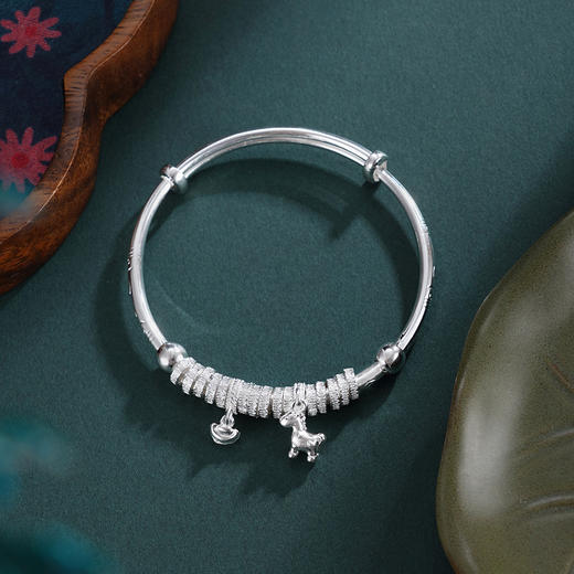 子佩集【马到财成】银S9999手镯【TC0522668】腰缠万贯小马2601 商品图2