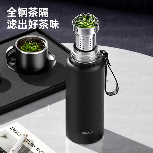 【自营】全格 焖茶杯子水杯【容量：800mL】 PC509-800黑色　 商品图7
