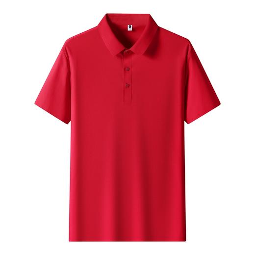LUCKY DEER/幸运鹿轻奢冰感无痕速干透气polo短袖 商品图3