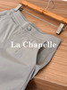 专柜实拍【遮胯显腿直】拉夏贝尔/La Chapelle春夏新款高腰宽松显瘦小个子休闲裤舒适通勤百搭 商品缩略图8