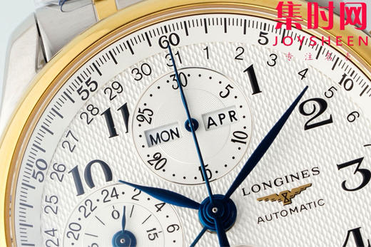 AF浪琴名匠月相系列 名匠八针月相40mm 名匠8针月相功能系列 男士腕表（搭载7751机芯） 商品图4