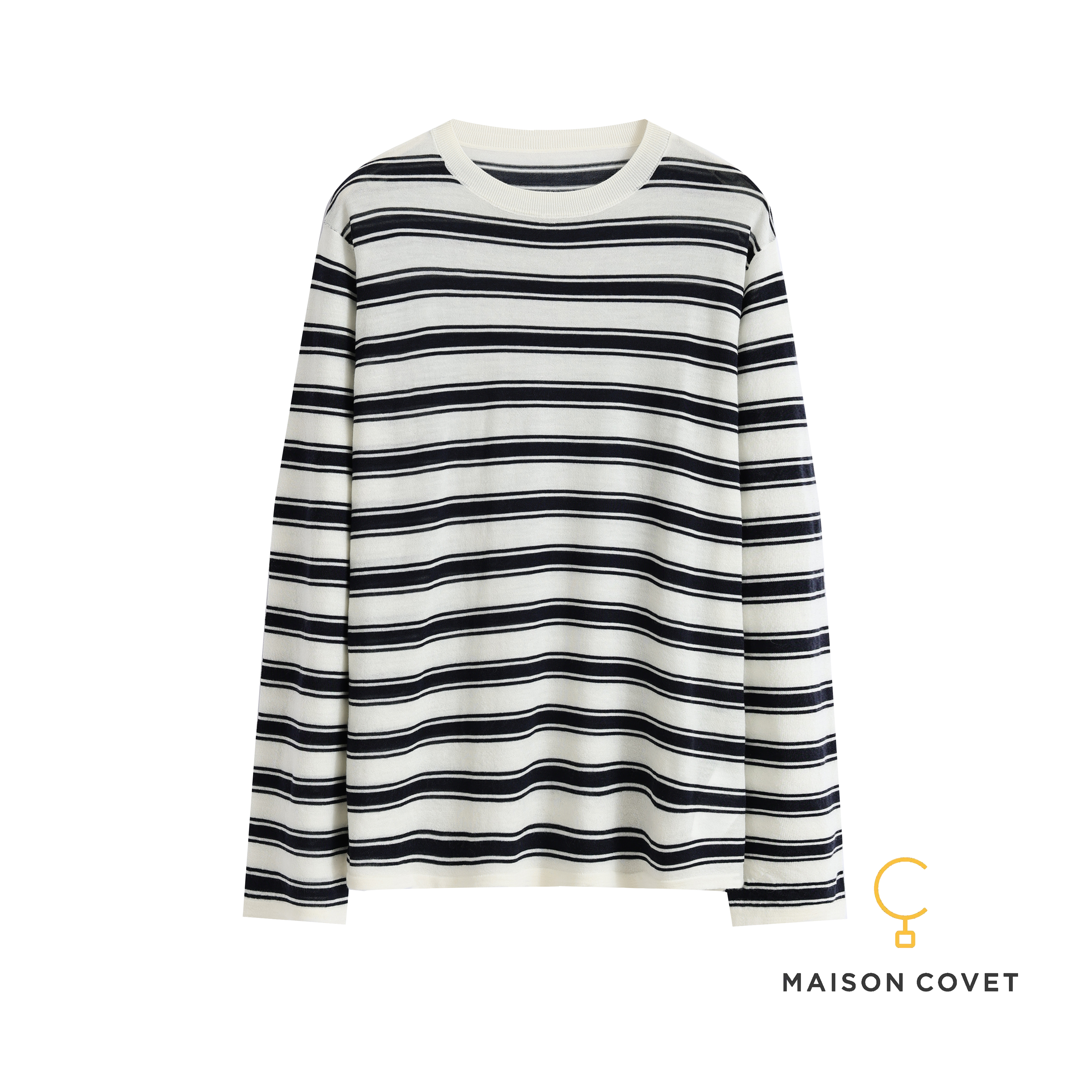 MAISON COVET 条纹针织上衣