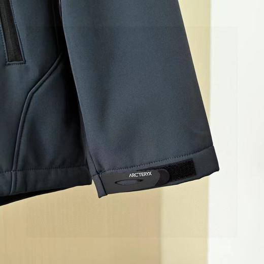 F032314春季加绒软壳三防功能连帽冲锋衣拉链长袖外套 商品图12