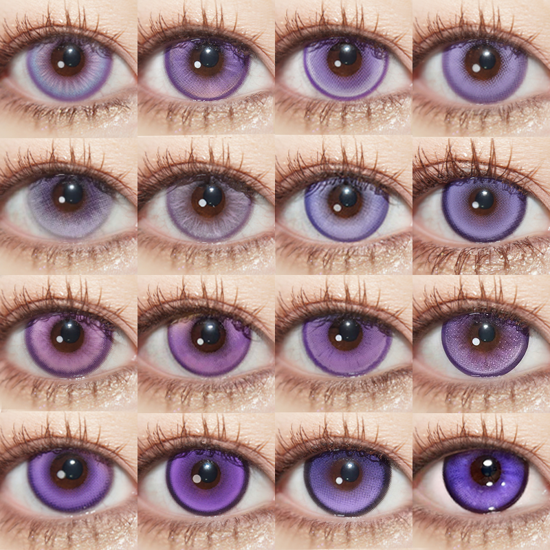 【合集】MyukiCon紫色 COS美瞳 时光魔女/神秘宝藏紫/紫玉髓/魔仙紫/记忆之境/次元梦境Pro紫/水水紫晶/桑葚奶昔/桃芝紫 原神/守护甜心/疯狂动物城朱迪 显色自然日常 紫葡萄深紫色系