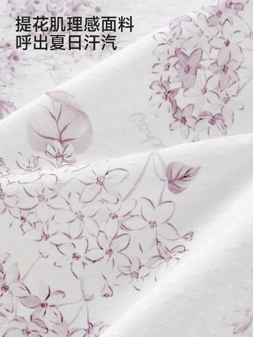 英氏儿童裙子女童夏季短袖连衣裙纯棉碎花满印公主裙YRLCJ2S011A 商品图1