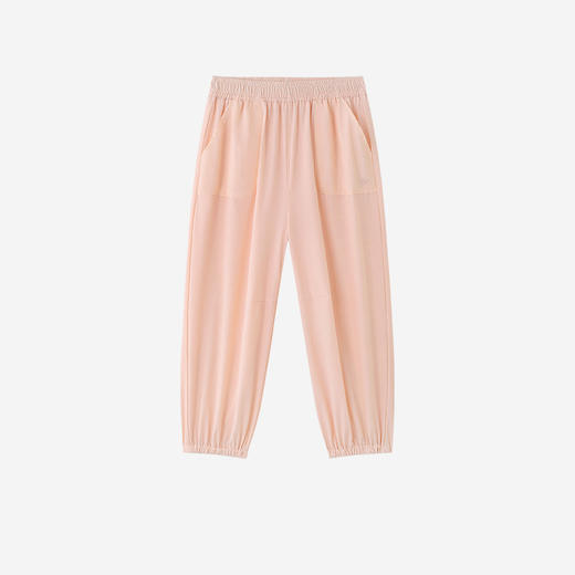 英氏儿童裤子女童女宝夏季速干休闲凉感防晒束脚长裤YRKCJ2S051A 商品图4