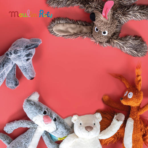 Moulin Roty 脏脏狗&扁扁猫 玩偶 法国快乐学校系列系列  BBF-“Better best friend” 法国品牌 商品图2