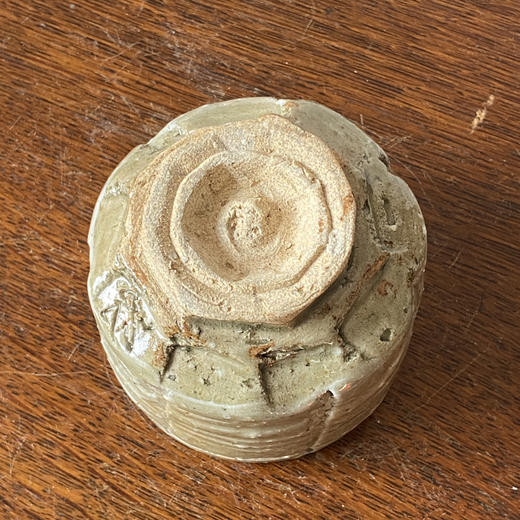 【苏州】日本中古粗陶手作茶碗 带签章 X1506 商品图2