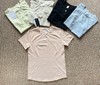 点此购买 LULU露露春夏季华夫格女士速干修身短袖T恤 ss 343095 商品缩略图4