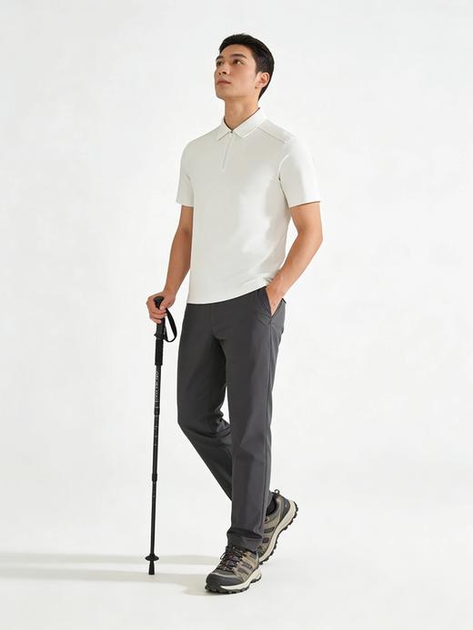 【透气凉感 云感裸肤 10A抑菌】单导半开拉链防晒驱蚊山茶香POLO衫T恤（B57-2608） 商品图9