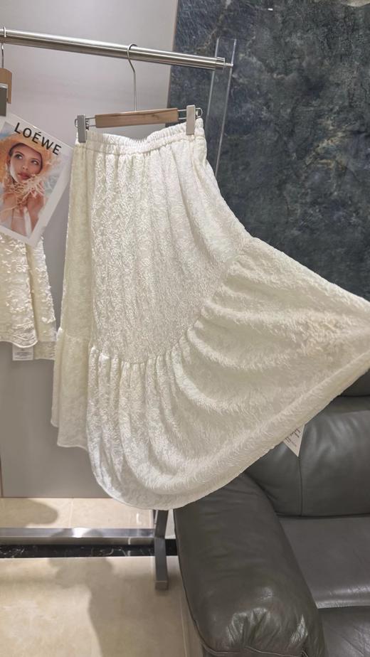 F032363春夏新款温柔法式蕾丝提花宽松a字半身裙蛋糕裙 商品图12