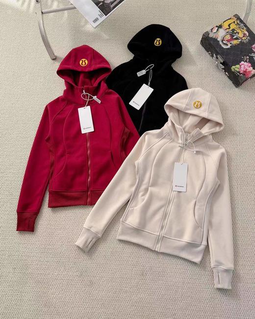 F032354修身版型休闲舒适春季新款拉链连帽女士卫衣外套 商品图0