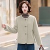 丁摩 双面呢绵羊毛大衣女春秋新款感洋气加厚短款毛呢外套6ZF-3237 商品缩略图3