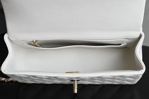 香奈儿 手柄 cf 羊皮 大mini 白色（LZ ） 商品图5