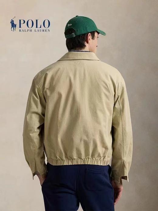 F032303春秋新款美式复古翻领全拉链日常百搭耐磨抗造长袖夹克 商品图10