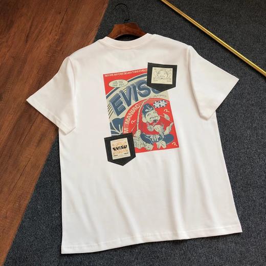 F032346新品佛头钓鱼翁口袋印花休闲宽松短袖T恤 商品图2