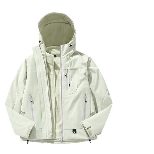 大牌冲锋衣！女款男款2026新款春秋户外三合一小个子防风防水登山服外套！ 商品图4