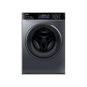 海尔（Haier）滚筒洗衣机10KG 初色 带烘干 直驱变频 超薄嵌入 双涡自清洁 智能投放XQG100-HBD527H