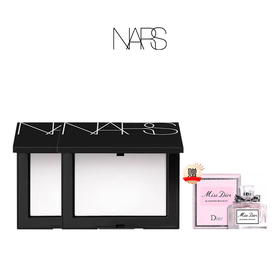 【买一送一 加赠迪奥甜心香水5ml】NARS娜斯蜜粉饼 大白饼10g 一般贸易