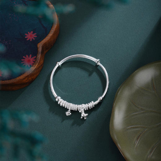 子佩集【马到财成】银S9999手镯【TC0522668】腰缠万贯小马2601 商品图1