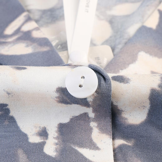 美奈川睡衣女水墨印花套装长袖上衣长裤家居服套装可外穿  JJ28191 商品图7