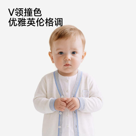 【商场同款】英氏男童毛衫外套夏季新款针织开衫薄款 商品图3