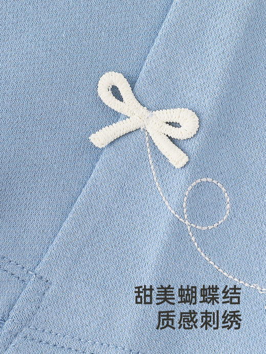 英氏儿童牛仔裤夏季休闲长裤新款女童微喇叭裤子YRKZJ2R031A 商品图3