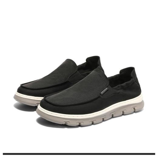 联域2楼森达布鞋男夏季新款商场同款一脚蹬轻便舒适休闲鞋1WR01BM5 商品图1