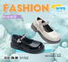 福得隆  1702 方口鞋 26-30 亮皮水钻侧蝴蝶结 商品缩略图0