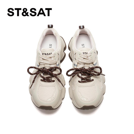 星期六26春新款复古运动潮流厚底老爹鞋SSE1112025 商品图5