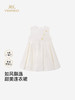 【高定系列】英氏儿童连衣裙女童夏季薄款背心裙米白刺绣公主裙YRLFJ2S054A 商品缩略图0