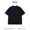 SDSA男装2026新款高贵轻奢美式复古刷漆印花字母圆领短袖T恤百搭 商品缩略图4