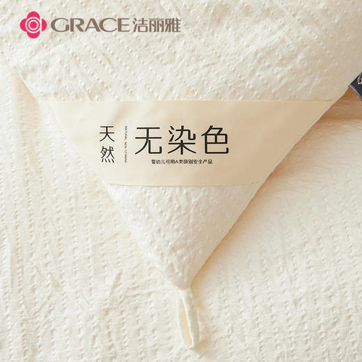 洁丽雅（Grace)无染.全棉大豆四季被 商品图3