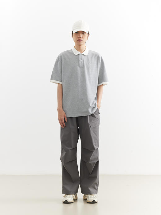 吃茶去chichaqu26春夏凉感速干coolmax领短袖poloT恤户外运动休闲 商品图3