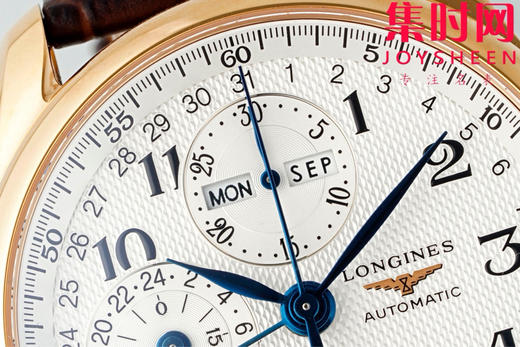 AF浪琴名匠月相系列 名匠八针月相40mm 名匠8针月相功能系列 男士腕表（搭载7751机芯） 商品图3