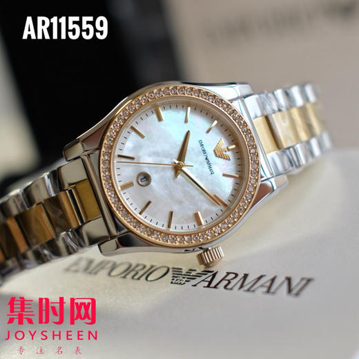 原单阿玛尼AR11559 女士腕表｜表径32mm贝壳母盘腕表 商品图3