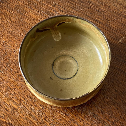 【苏州】日本中古粗陶手作器皿 带签章 X1507 商品图1