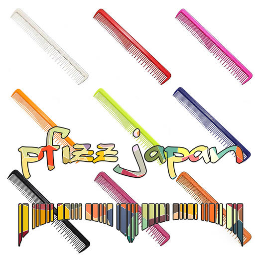 PFIZZ裁发梳/长款/短款/多色选择 商品图0