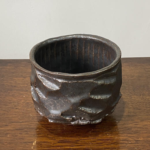 【苏州】日本中古粗陶手作器皿 带签章 X1537 商品图1